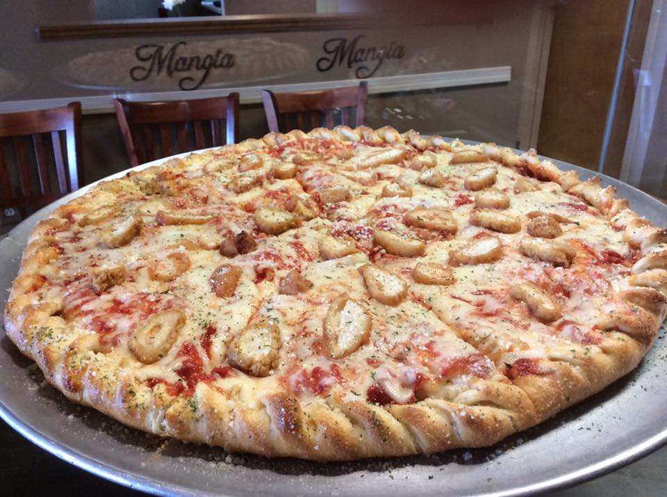 Stuffed Chicken Parmagian Pizza